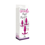 Gossip Rump Rockers 3-Piece Silicone Anal Plug Training Set