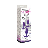 Gossip Rump Rockers 3-Piece Silicone Anal Plug Training Set