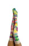 Kix'ies Gilly Tie Dye Thigh Highs