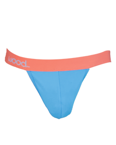 Wood Thong Malibu Blue