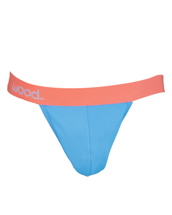 Wood Thong Malibu Blue