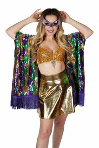 GOLD SHINY SKIRT