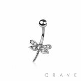 BELLY RING DRAGONFLY