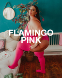 Plus Size Thunda Stretchies - Flamingo