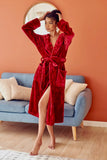 Women’s Hooded Plush Robes