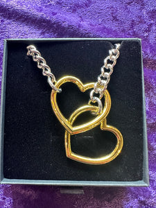 Gold Heart Slip Chain