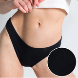 THE THREAT LEVEL MIDNIGHT | BLACK MICROMODAL THONG