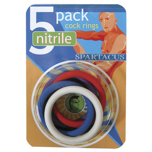 Spartacus Nitrile Cock Rings