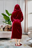 Women’s Hooded Plush Robes