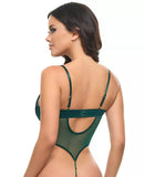 Kenzi Sheer Lace Teddy