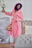 Women’s Hooded Plush Robes