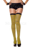 Striped thigh hi