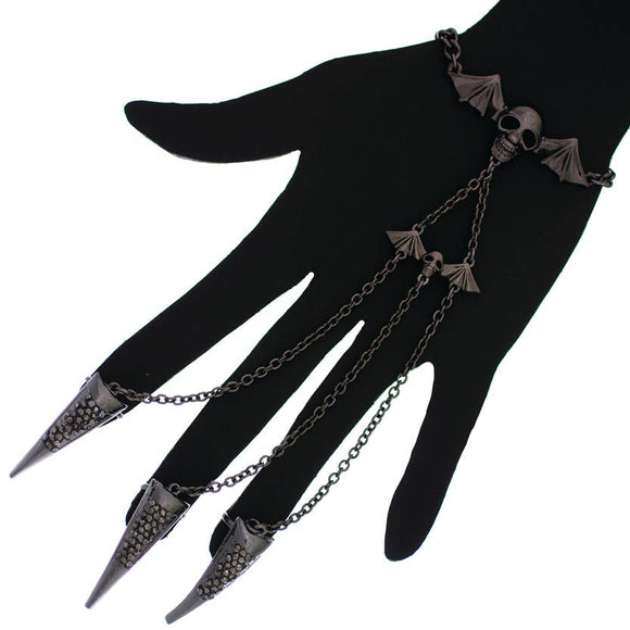 Slave Bracelet, Skull with Wings