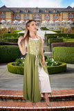 Brocade corset bodice overdress