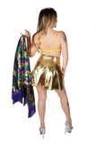 GOLD SHINY SKIRT