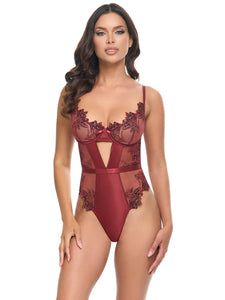 Nina Embroidered Teddy