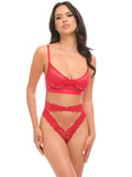 Serena Underwire Lace Teddy