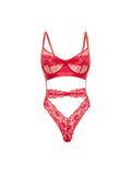 Serena Underwire Lace Teddy