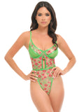Cheri Embroidered Teddy