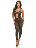 Presley Choker Lace Catsuit