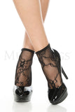 Music Legs lace ankle high