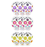 Halloween Dia de Muertos Inspired Skincare Sheet Mask | 9 Pk