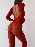 LIBIDO Bodysuit| Red