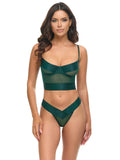 Gia Mesh Bustier Set
