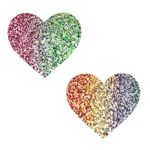 Heart Glitter Multicolor