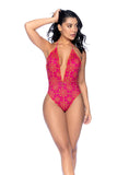 Eyelet Ruffle One Piece Swimsuit