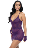 Antoinette Lace Babydoll Dress