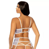 Morgan 3-pc. Bra, G-String, and Open-Back Skirtini