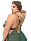 Cami Sheer Lace Lingerie Gown