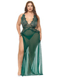 Cami Sheer Lace Lingerie Gown
