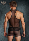 Male Power Stretch Net Tank Top MP11111