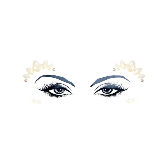 Snow White Pixie Crystal Face Jewels