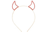 Devil Horn Hairband - Silver