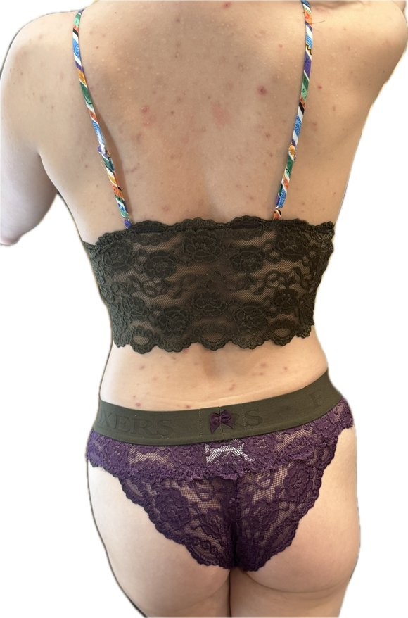Foxers Mystic Mulberry Lace Camisole-1 Row
