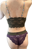 Foxers Mystic Mulberry Lace Camisole-1 Row