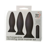 Rechargeable Vibrating Anal Plug Trainer Kit