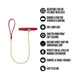 Temptasia Ardor Collar & Leash Red