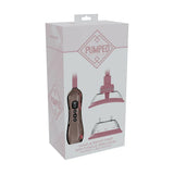 PUMPED Automatic Rechargeable Vulva & Breast Pump with Tongue Stimulator Rose Gold