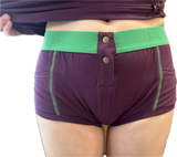 Foxers Mystic Mulberry Tomboy Boxer Brief