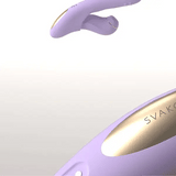 DUOGLOW Thrusting Beaded Vibrator with Pulsating Stimulator