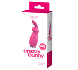 Crazzy Bunny Rechargeable Bullet - Pretty in Pink