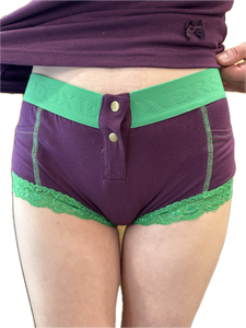 Foxers Mystic Mulberry Boxer Brief