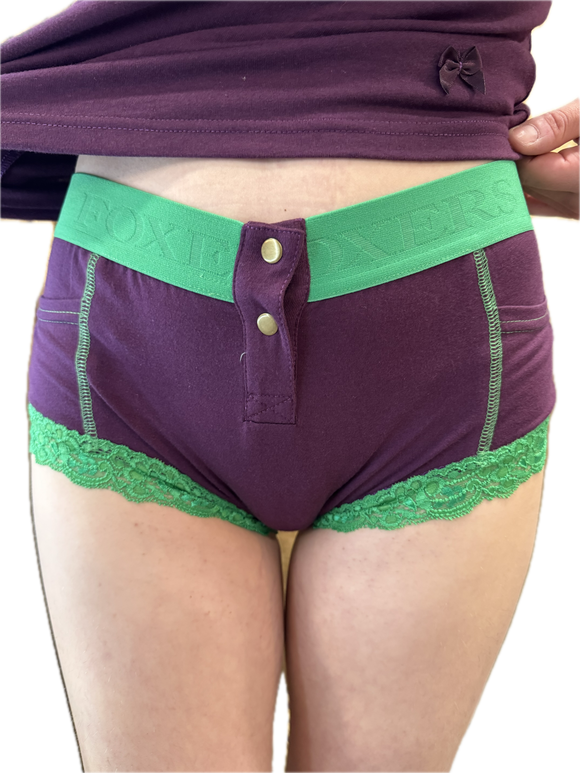 Foxers Mystic Mulberry Boxer Brief