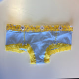 Foxers Blue Daisy Boyshort