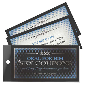Oral Sex Coupons