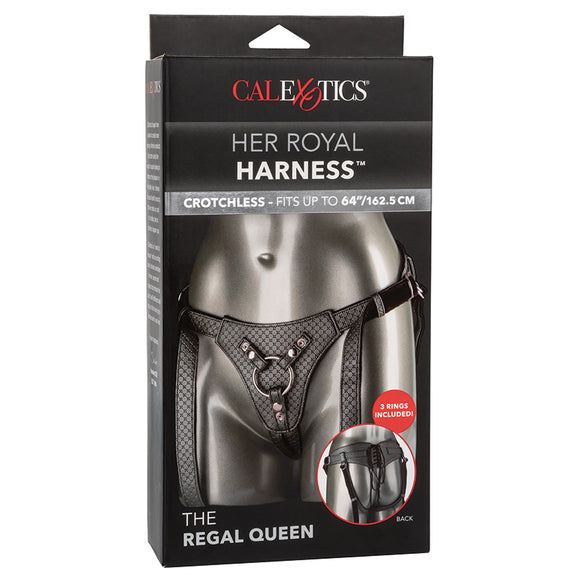Her Royal Harness The Regal Queen-Pewter